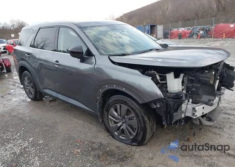 2024 Nissan Pathfinder S Fwd from USA, damaged, VIN 5N1DR3AA8RC218582
